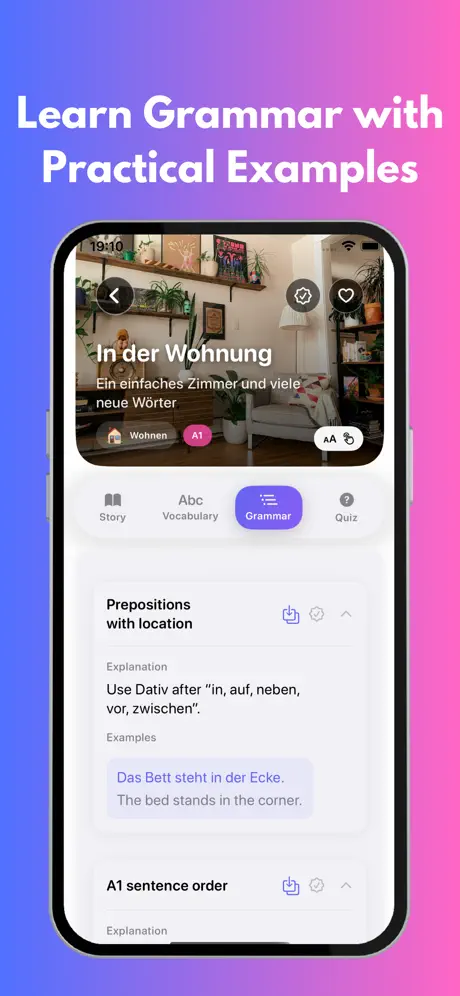 LesenLab - Quiz and review