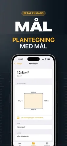 Mitta – AR tape measure measuring a wall with the camera
